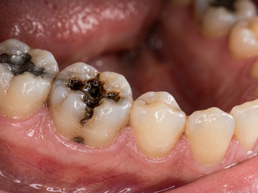 Endodoncia: Caries profunda que llegó al nervio